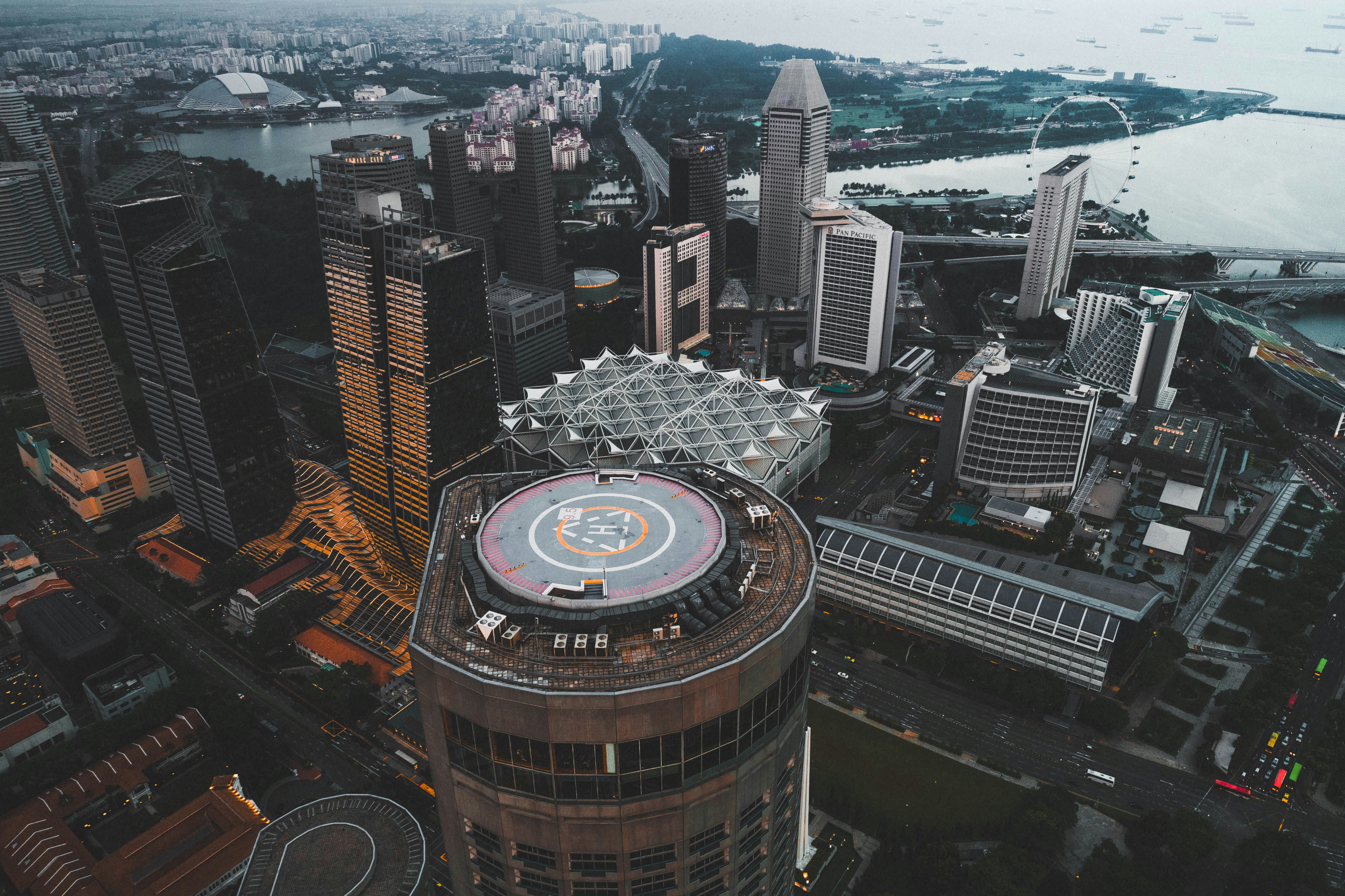 aerial photo of city buildings during daytime